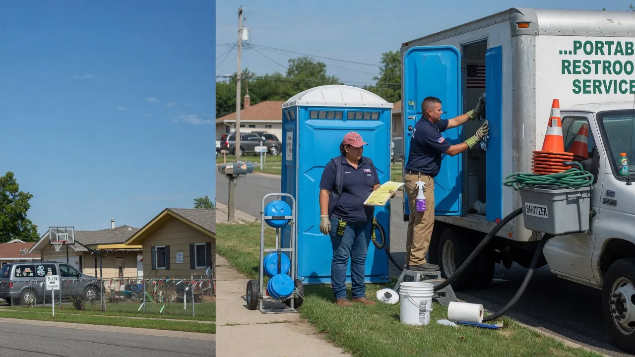 Portable Toilet Rental in Spencer, NC near me